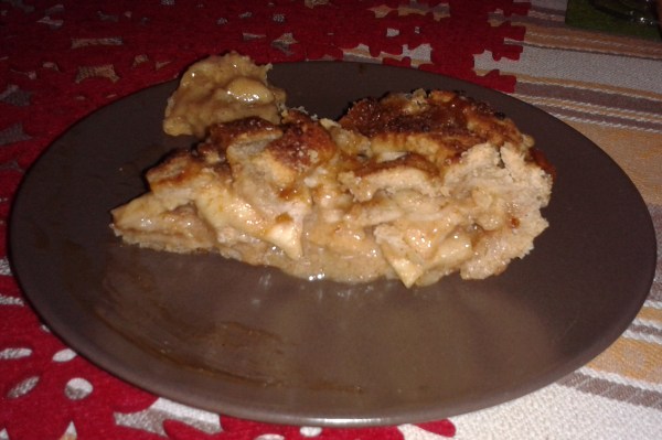 torta di mele con caramello_fetta